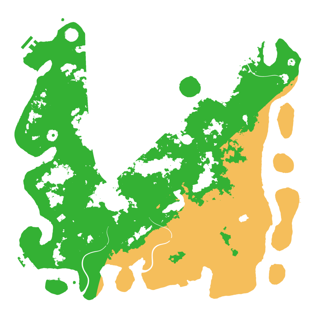 Biome Rust Map: Procedural Map, Size: 4250, Seed: 2143460475