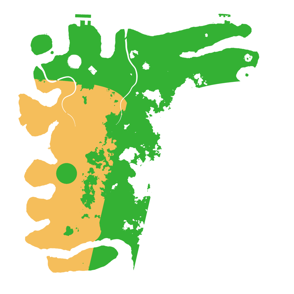 Biome Rust Map: Procedural Map, Size: 3750, Seed: 296911589