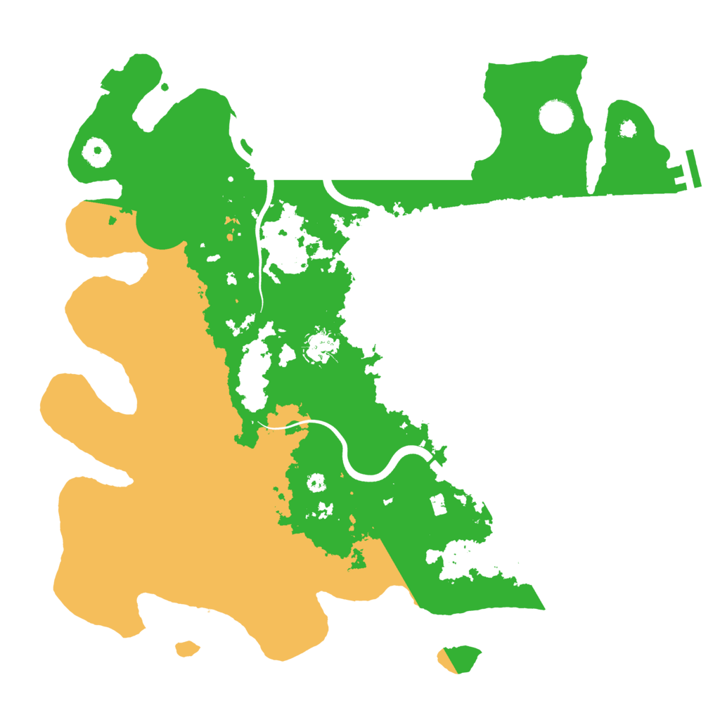 Biome Rust Map: Procedural Map, Size: 3800, Seed: 2951360