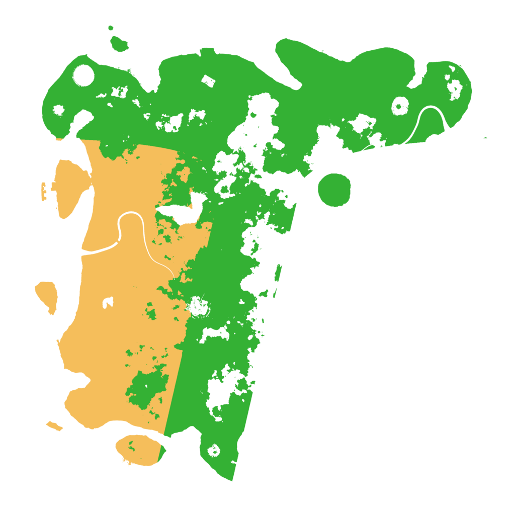 Biome Rust Map: Procedural Map, Size: 4250, Seed: 258568893