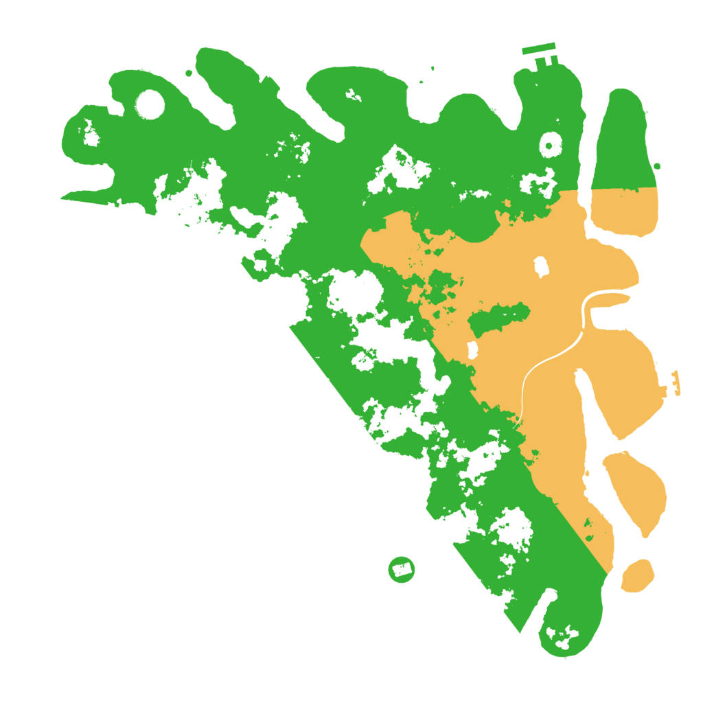Biome Rust Map: Procedural Map, Size: 4250, Seed: 35453