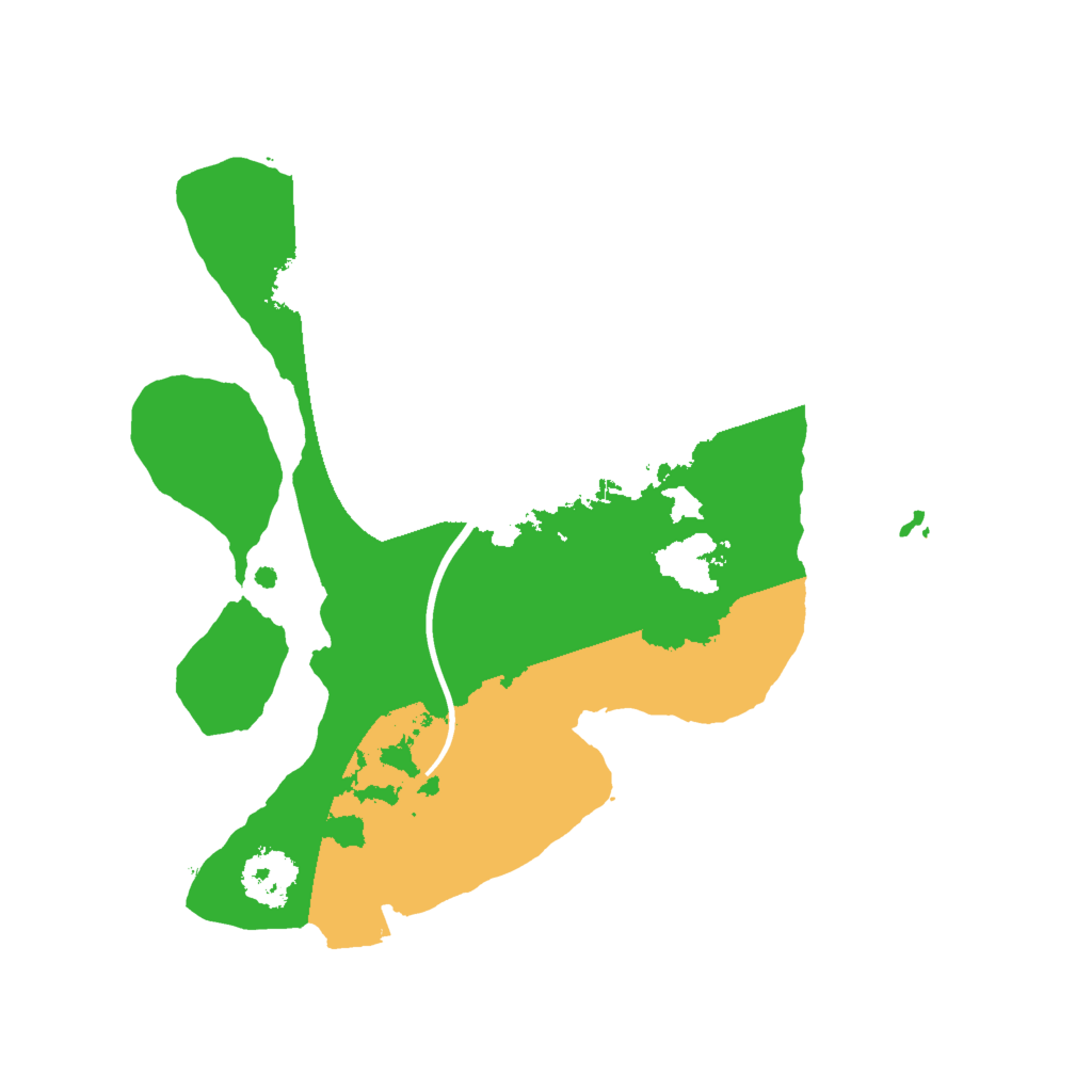 Biome Rust Map: Procedural Map, Size: 2000, Seed: 804936234