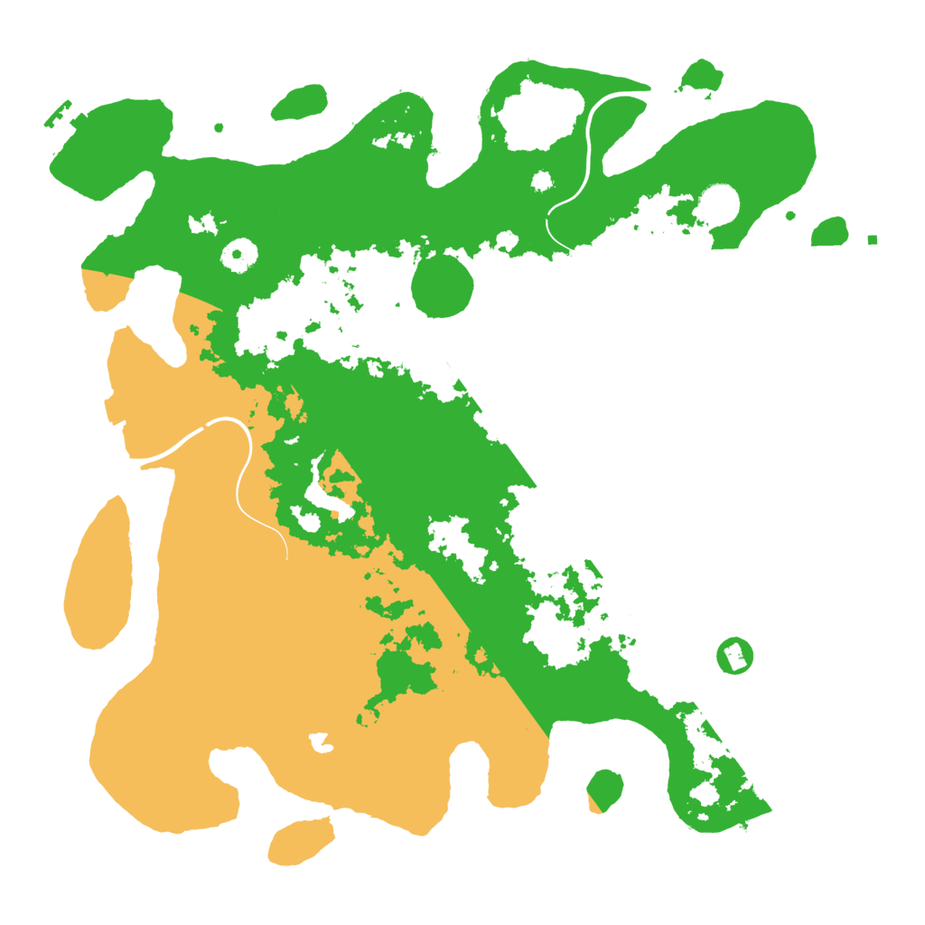 Biome Rust Map: Procedural Map, Size: 4000, Seed: 288402519
