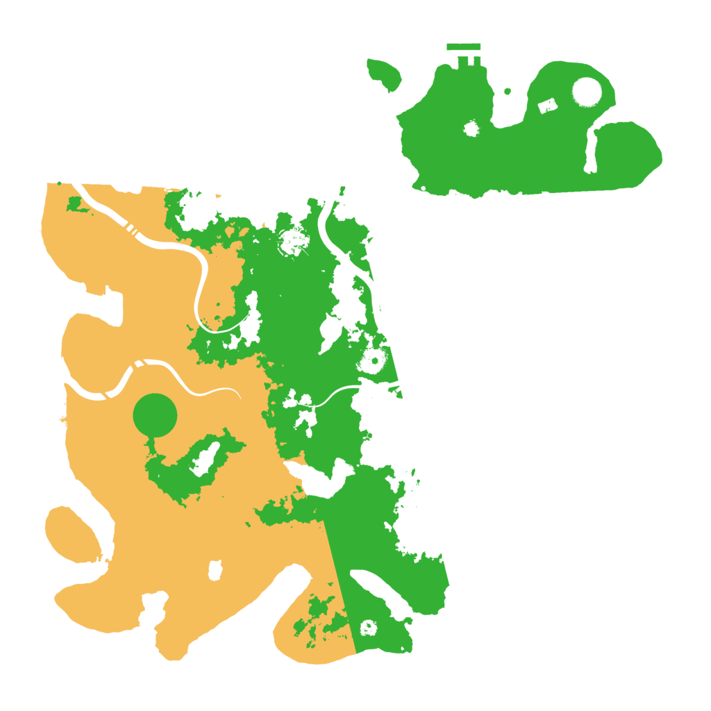 Biome Rust Map: Procedural Map, Size: 4250, Seed: 681249878