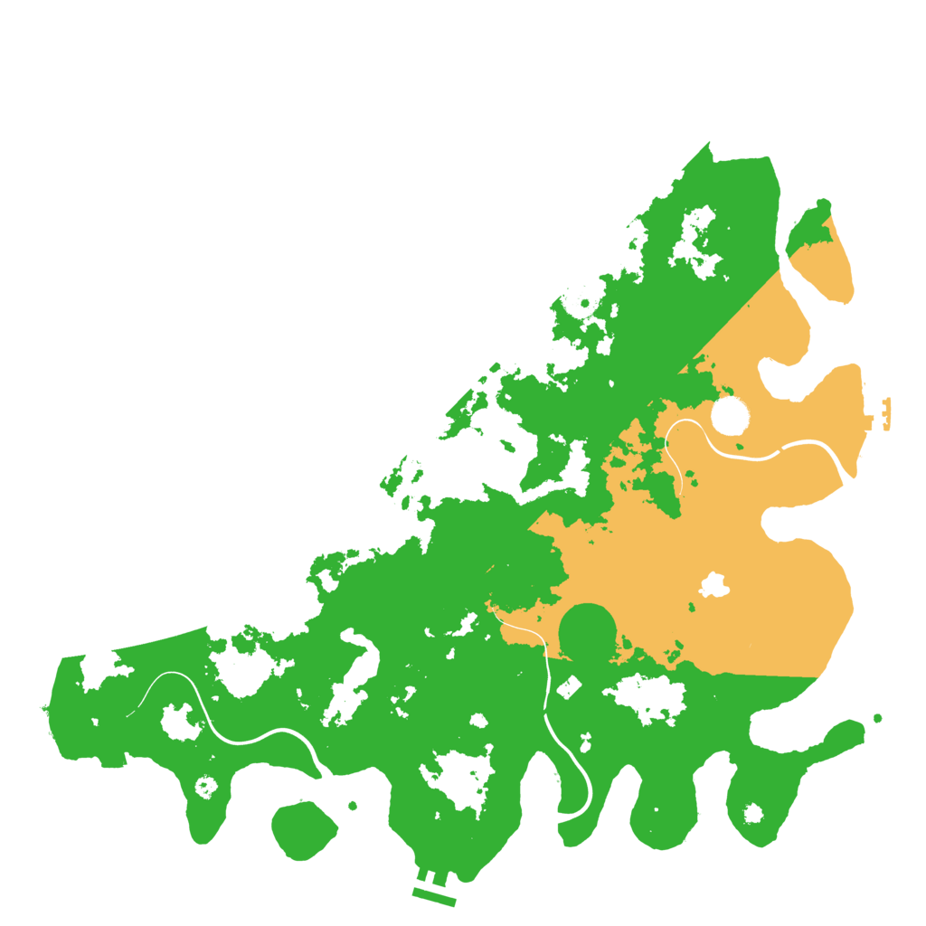 Biome Rust Map: Procedural Map, Size: 4250, Seed: 1910743275