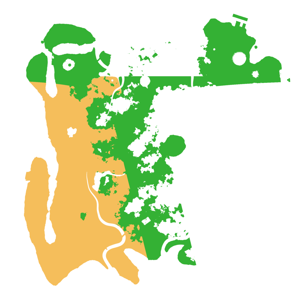 Biome Rust Map: Procedural Map, Size: 4000, Seed: 2839