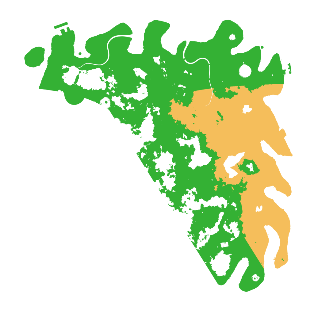 Biome Rust Map: Procedural Map, Size: 4500, Seed: 1953858875