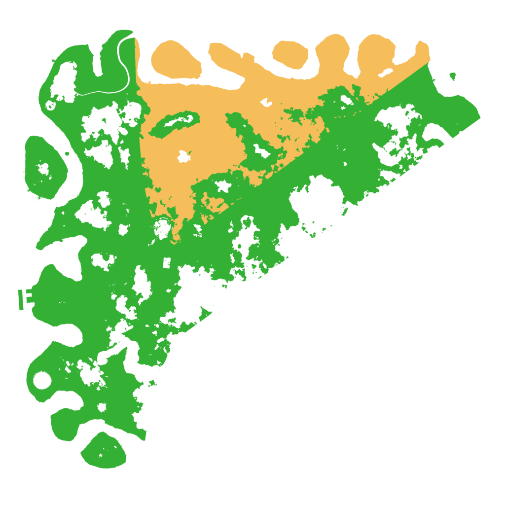 Biome Rust Map: Procedural Map, Size: 5000, Seed: 25315831