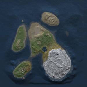 Thumbnail Rust Map: Procedural Map, Size: 1800, Seed: 806893904, 1 Monuments