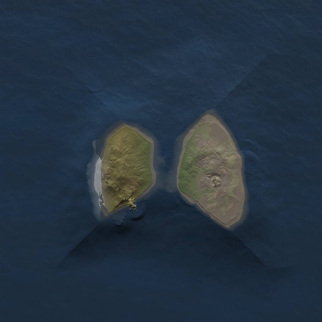 Rust Map: Procedural Map, Size: 1350, Seed: 1805970235, 1 Monuments