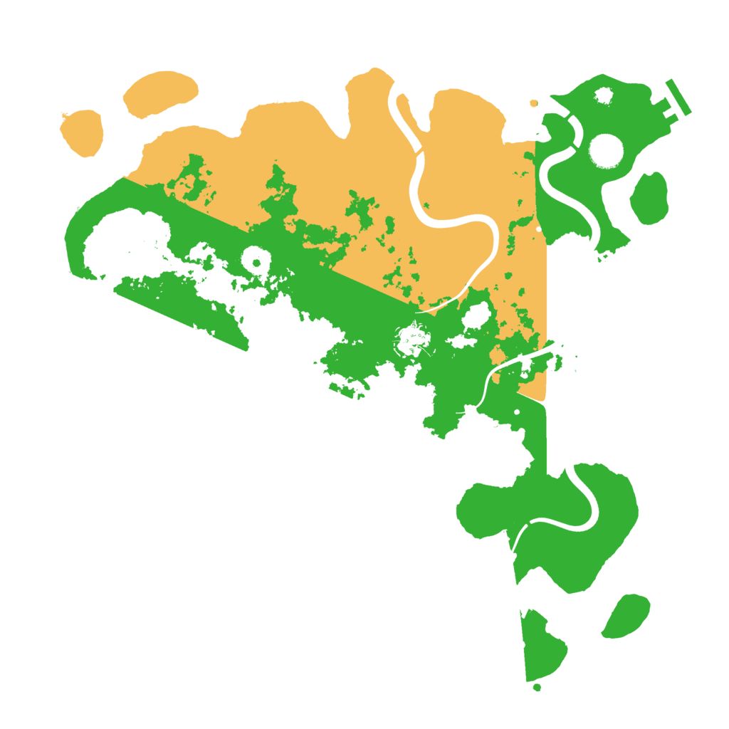 Biome Rust Map: Procedural Map, Size: 3750, Seed: 1232187994