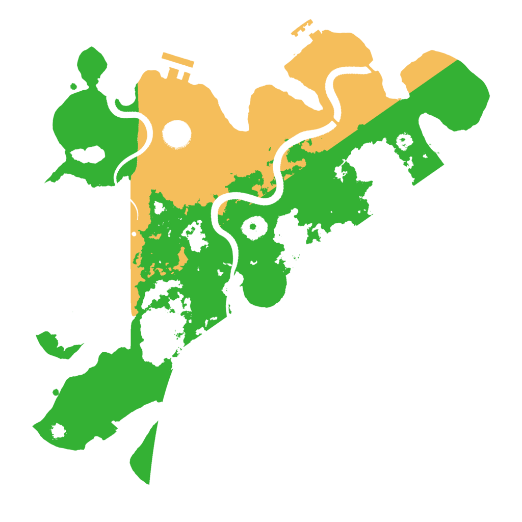 Biome Rust Map: Procedural Map, Size: 3250, Seed: 102419980