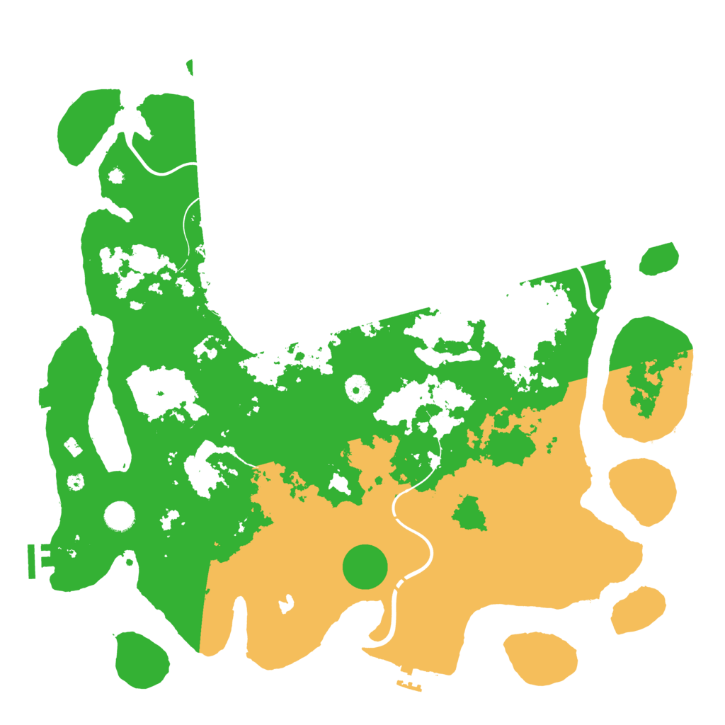 Biome Rust Map: Procedural Map, Size: 4250, Seed: 560049176
