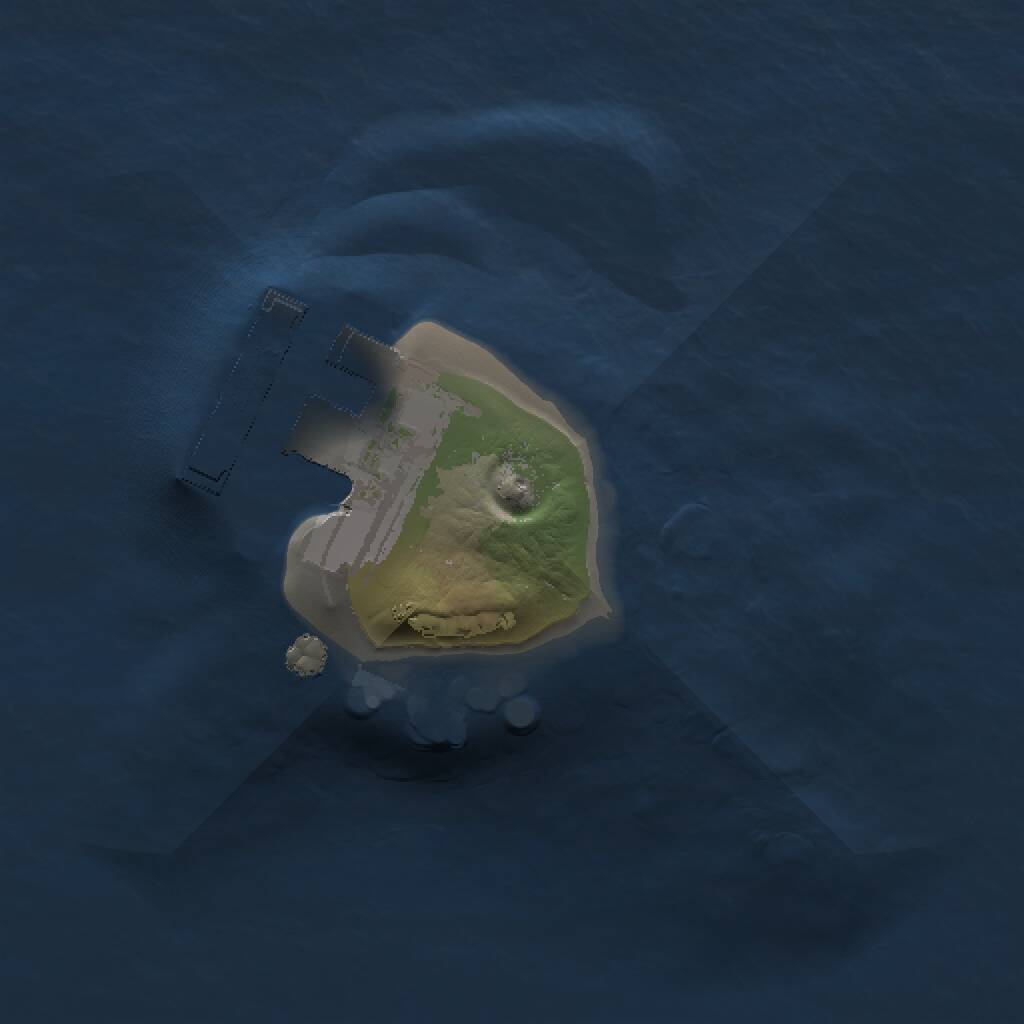 Rust Map: Procedural Map, Size: 1000, Seed: 1249046165, 2 Monuments