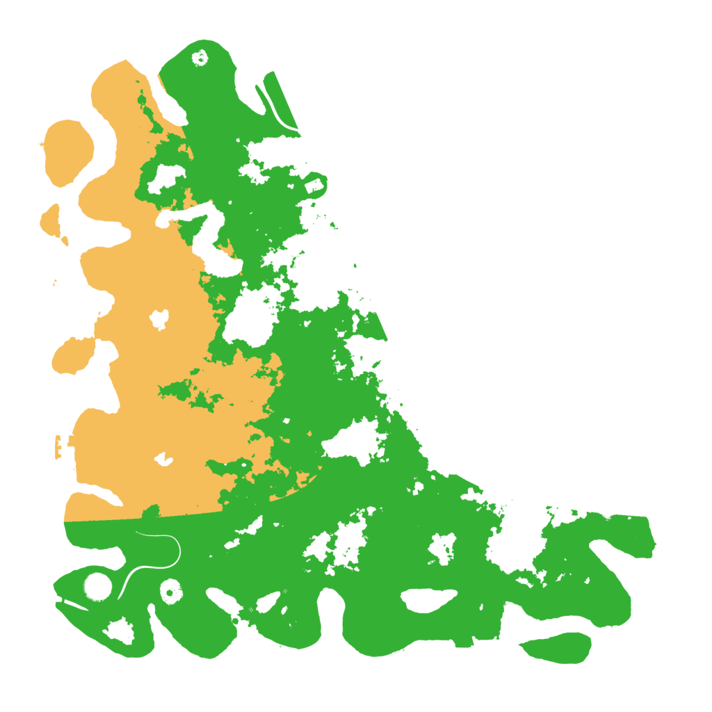 Biome Rust Map: Procedural Map, Size: 4500, Seed: 1439035735