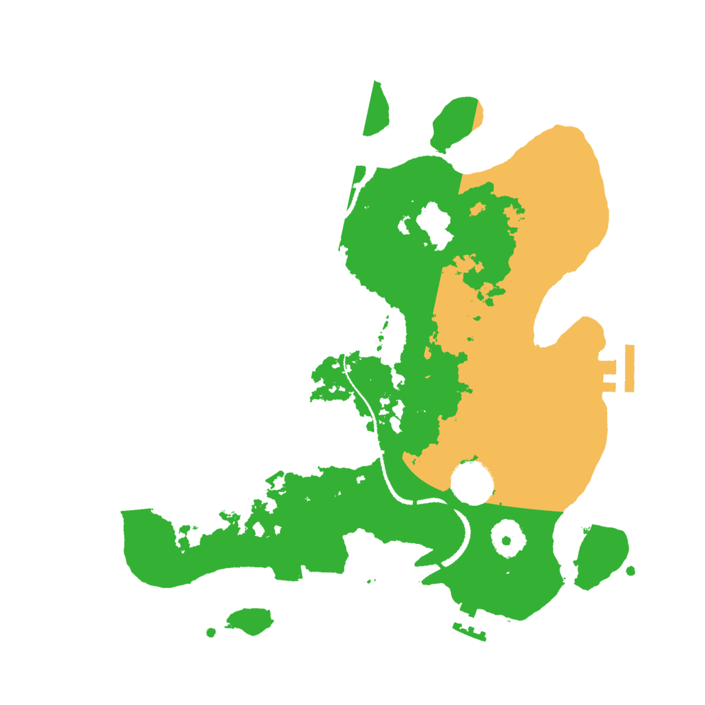 Biome Rust Map: Procedural Map, Size: 3000, Seed: 1330899386