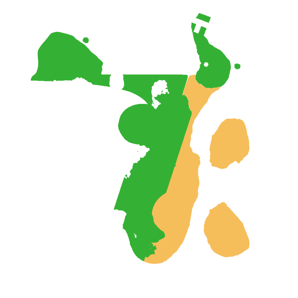 Biome Rust Map: Procedural Map, Size: 2000, Seed: 356137705