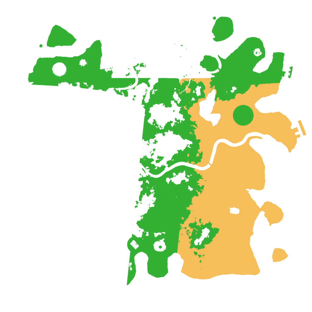 Biome Rust Map: Procedural Map, Size: 4000, Seed: 1377804824
