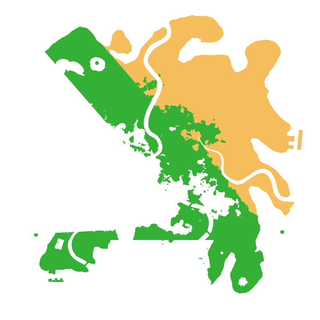Biome Rust Map: Procedural Map, Size: 3250, Seed: 1671945351