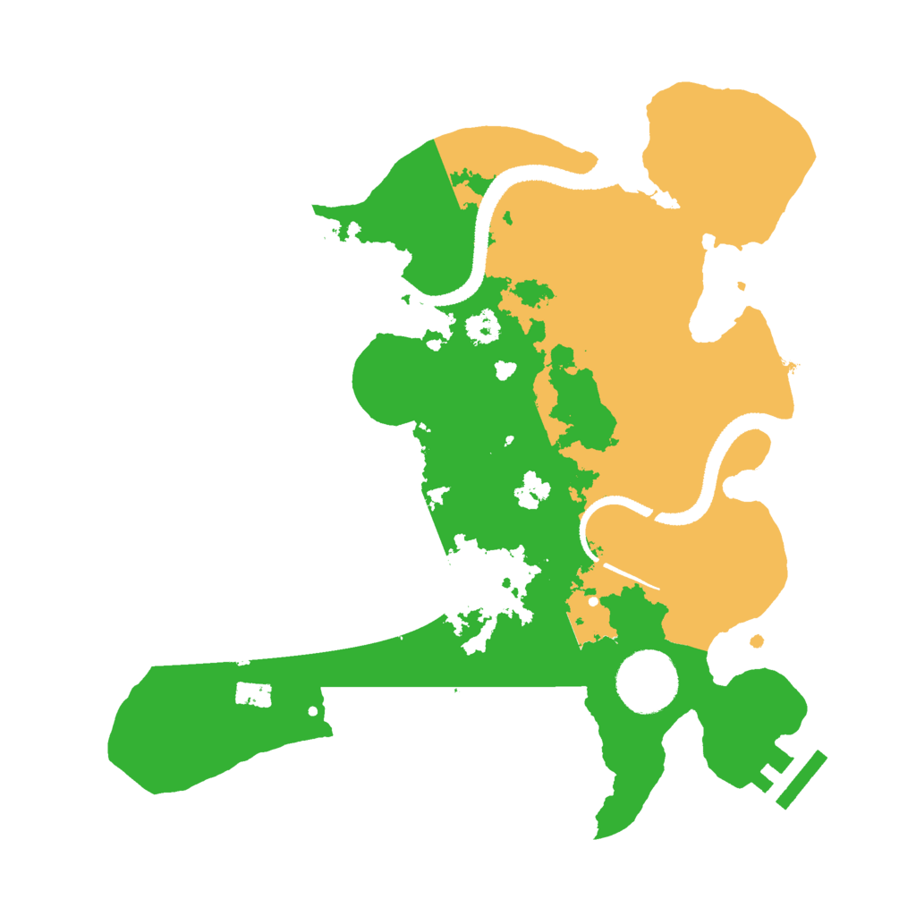 Biome Rust Map: Procedural Map, Size: 2750, Seed: 2109466644