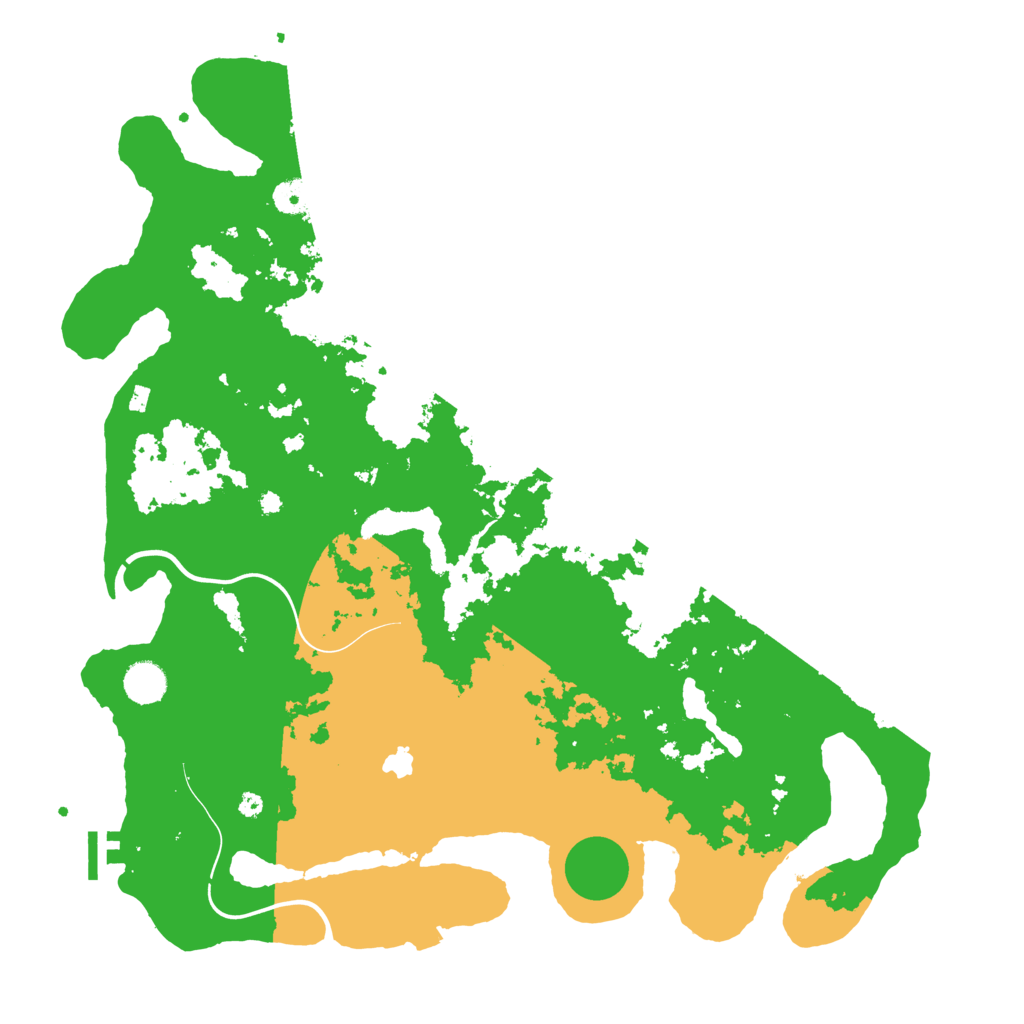 Biome Rust Map: Procedural Map, Size: 4242, Seed: 404804086