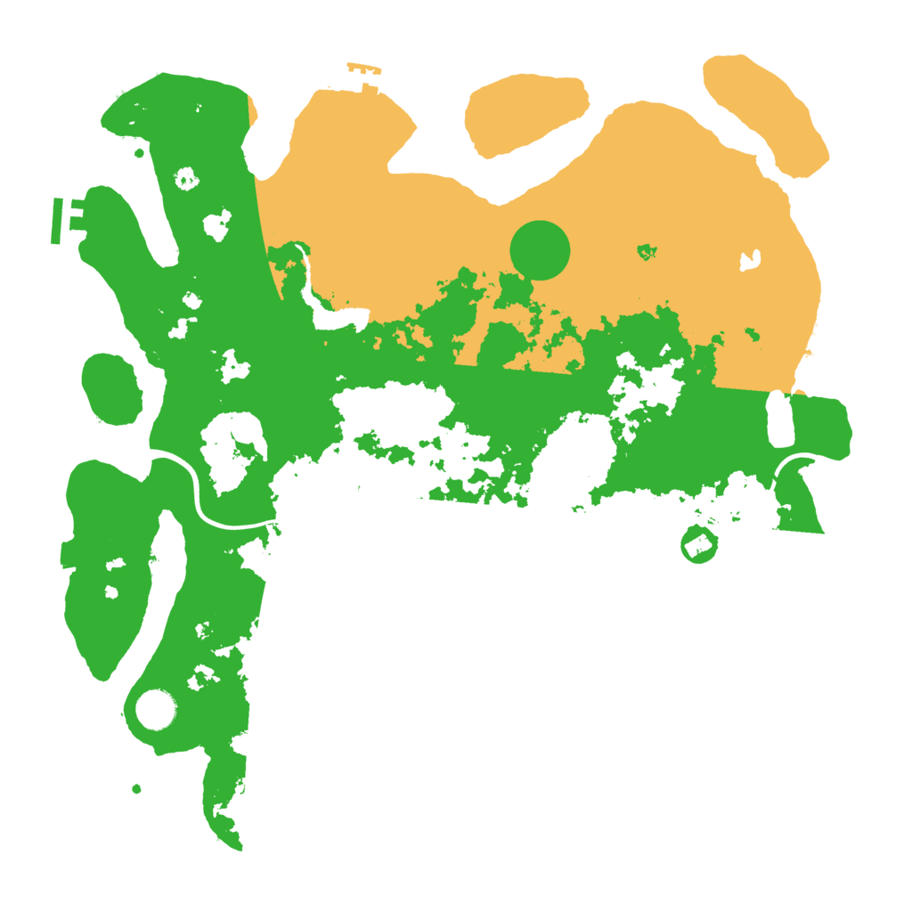 Biome Rust Map: Procedural Map, Size: 4000, Seed: 1308148583