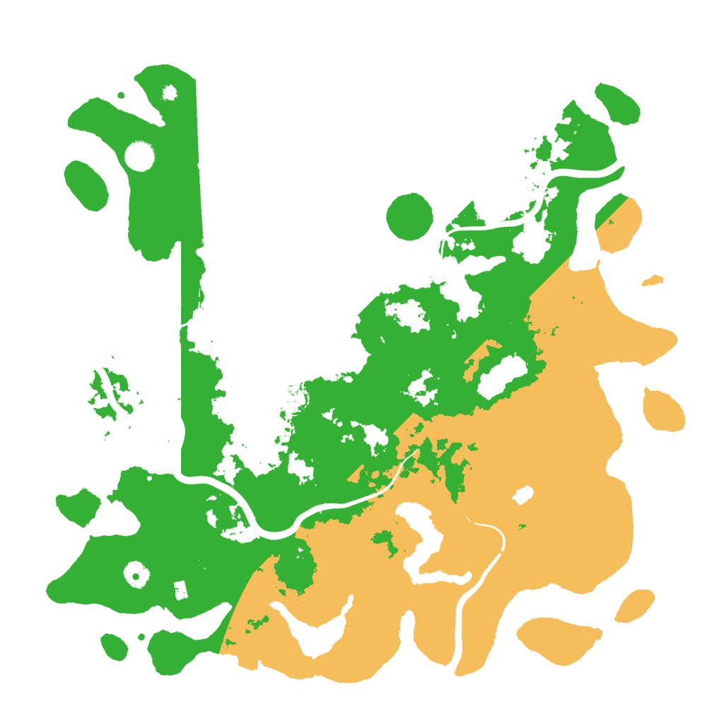 Biome Rust Map: Procedural Map, Size: 4242, Seed: 166856580