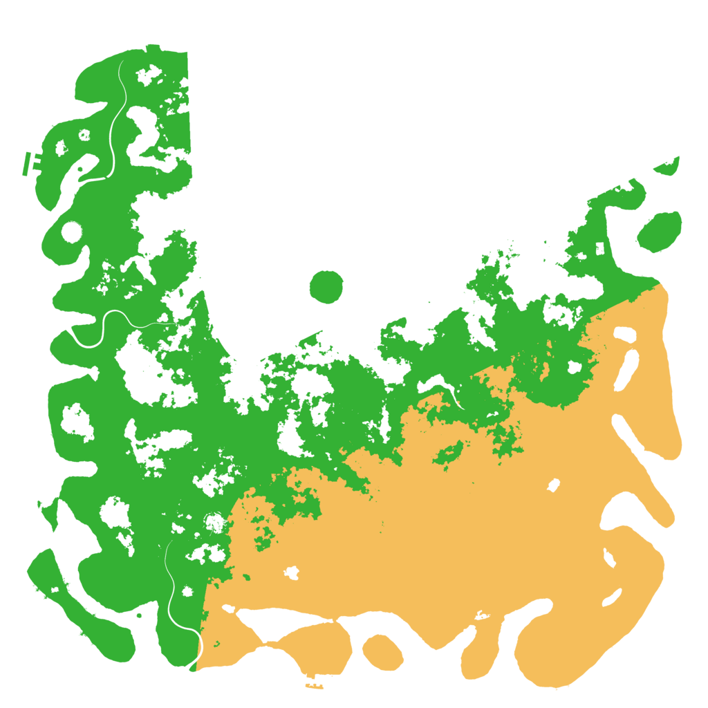 Biome Rust Map: Procedural Map, Size: 6000, Seed: 180482866