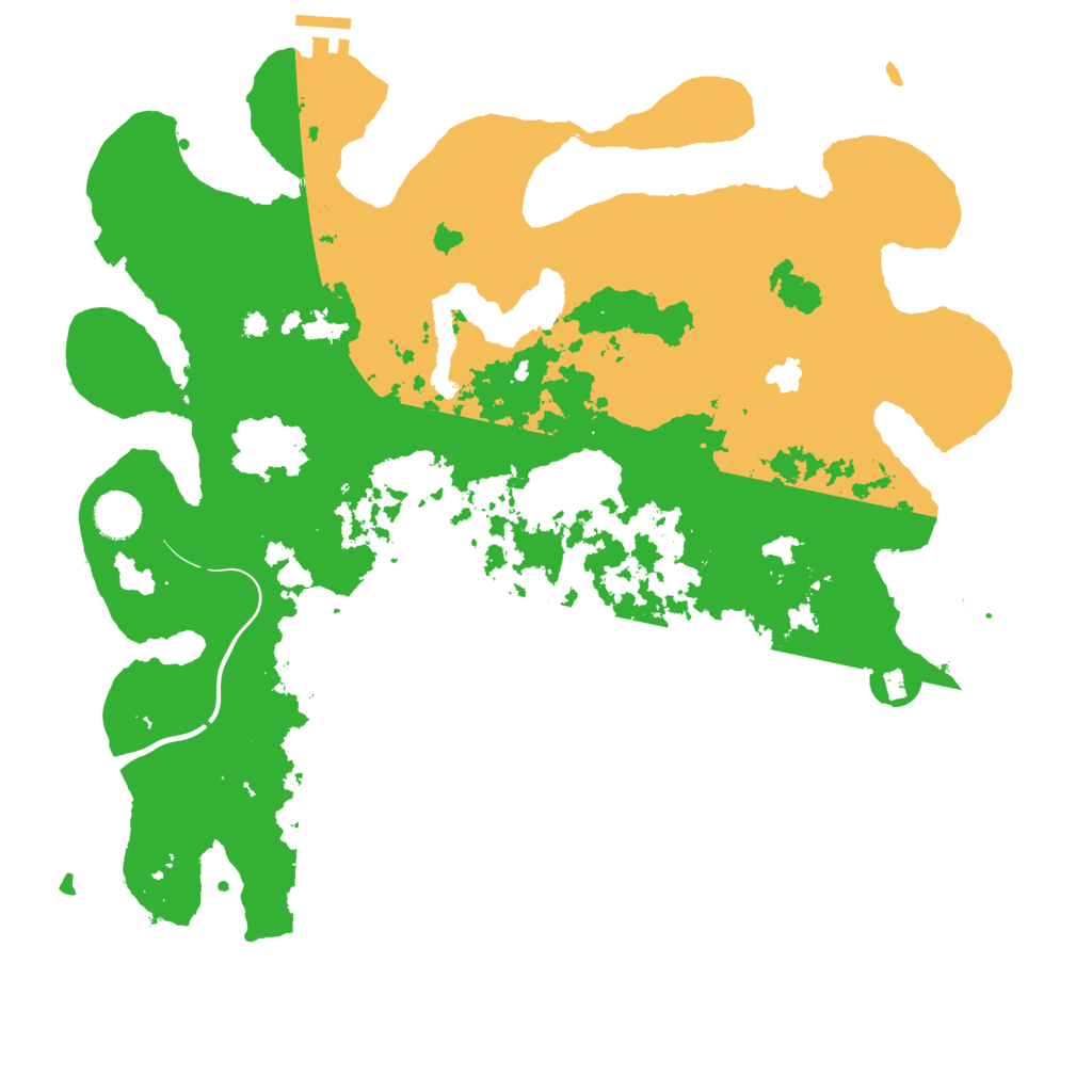 Biome Rust Map: Procedural Map, Size: 4000, Seed: 256256