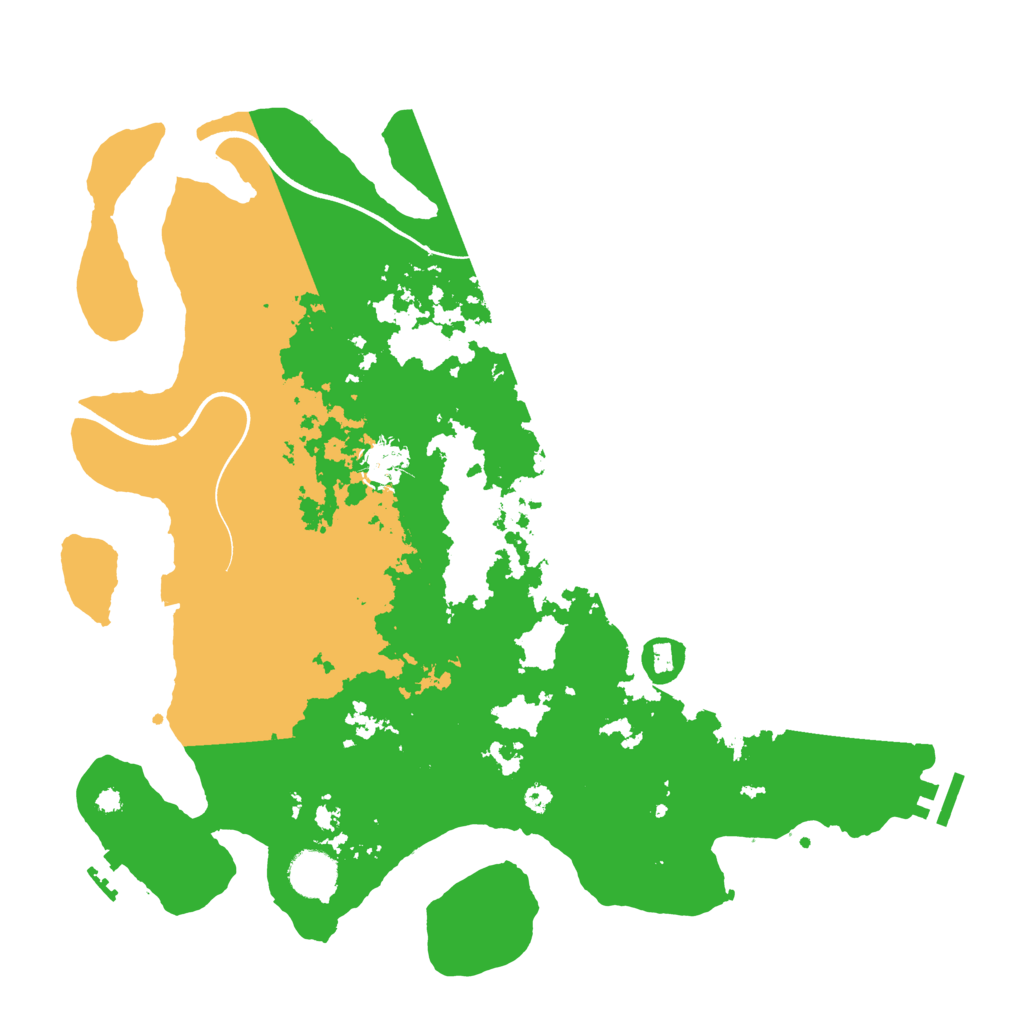 Biome Rust Map: Procedural Map, Size: 3800, Seed: 716514464