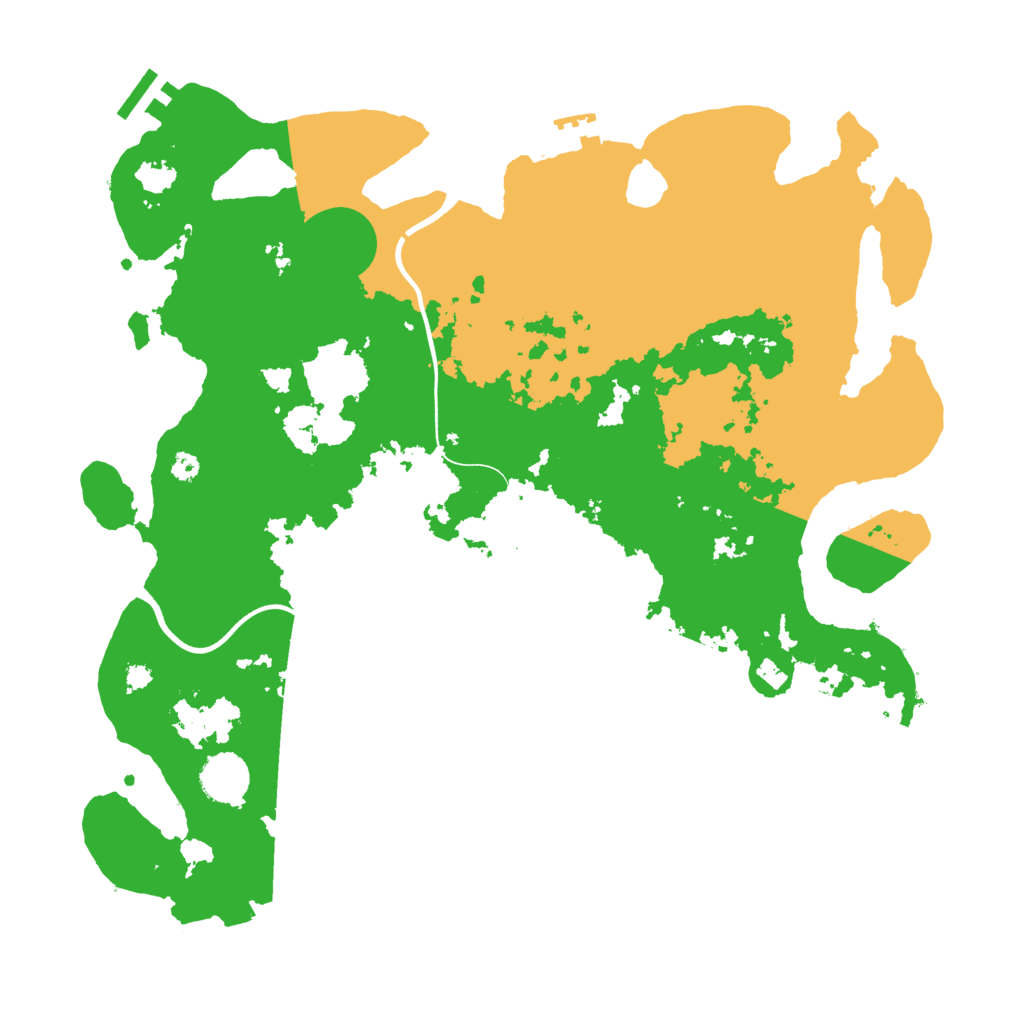 Biome Rust Map: Procedural Map, Size: 3700, Seed: 1473201324