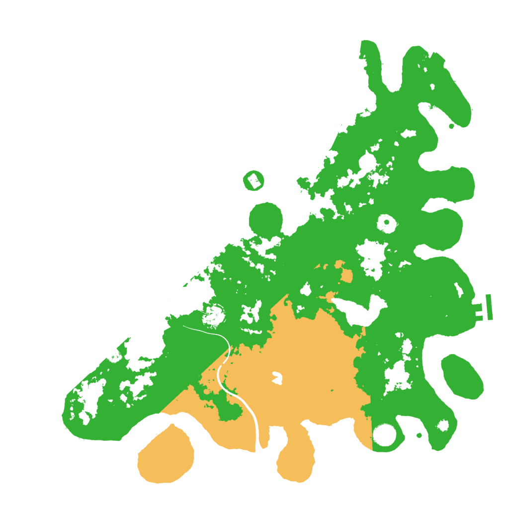 Biome Rust Map: Procedural Map, Size: 4000, Seed: 1265861151