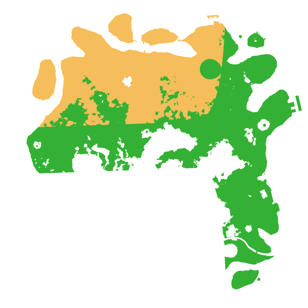 Biome Rust Map: Procedural Map, Size: 4000, Seed: 880153557