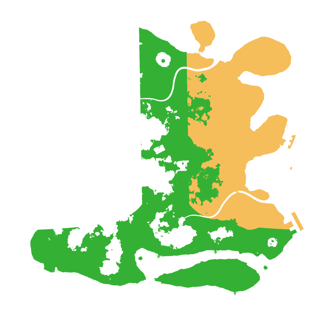 Biome Rust Map: Procedural Map, Size: 3250, Seed: 1502509884