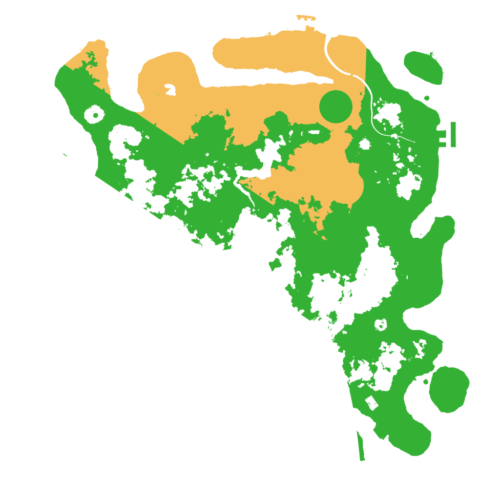 Biome Rust Map: Procedural Map, Size: 4000, Seed: 426939441