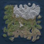 Thumbnail Rust Map: Procedural Map, Size: 4250, Seed: 549187891, 16 Monuments