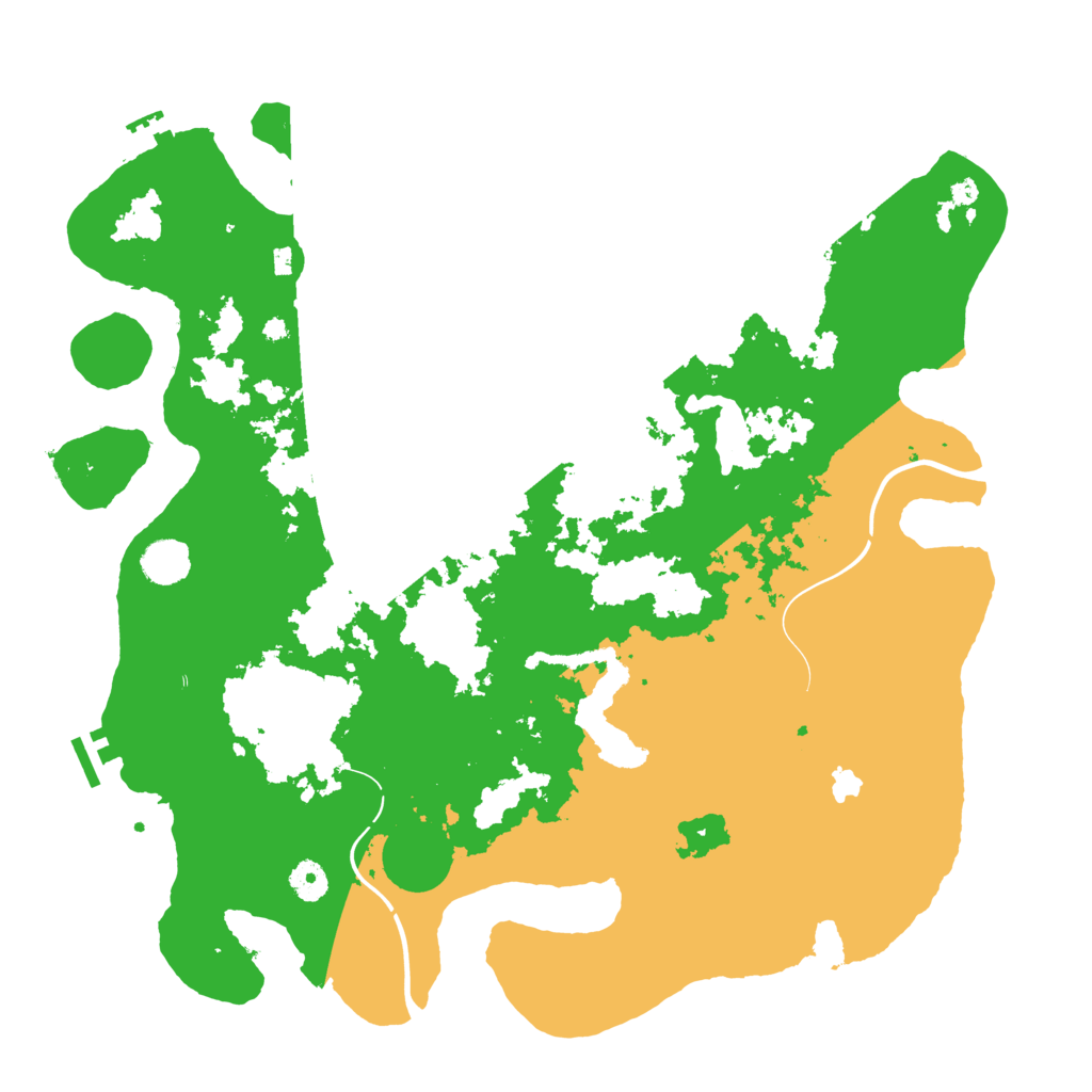 Biome Rust Map: Procedural Map, Size: 4250, Seed: 437931511