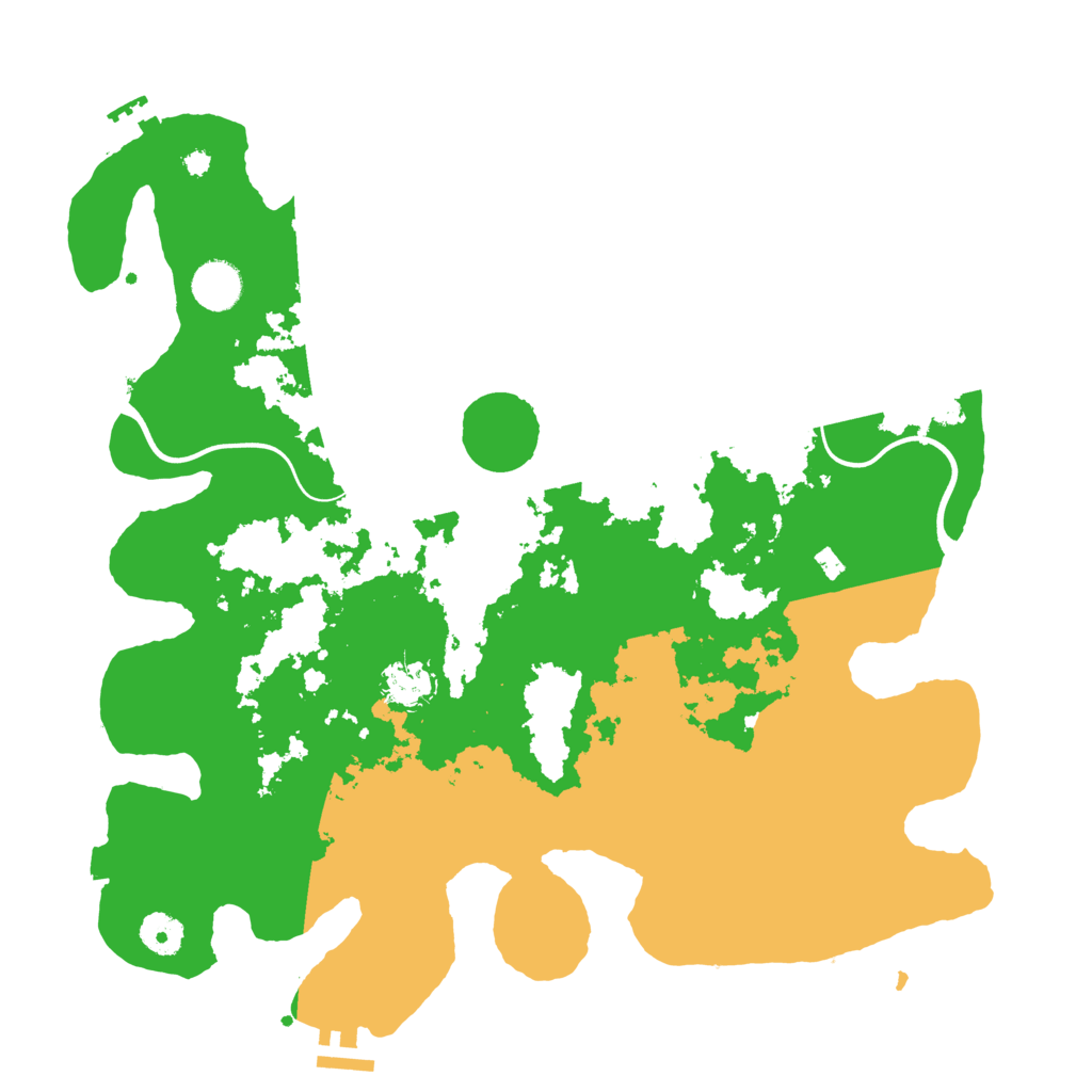 Biome Rust Map: Procedural Map, Size: 3850, Seed: 342901788