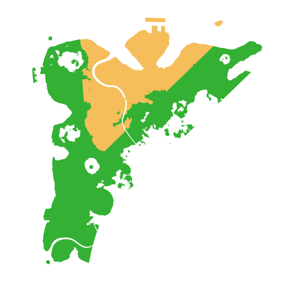 Biome Rust Map: Procedural Map, Size: 3000, Seed: 1671642188