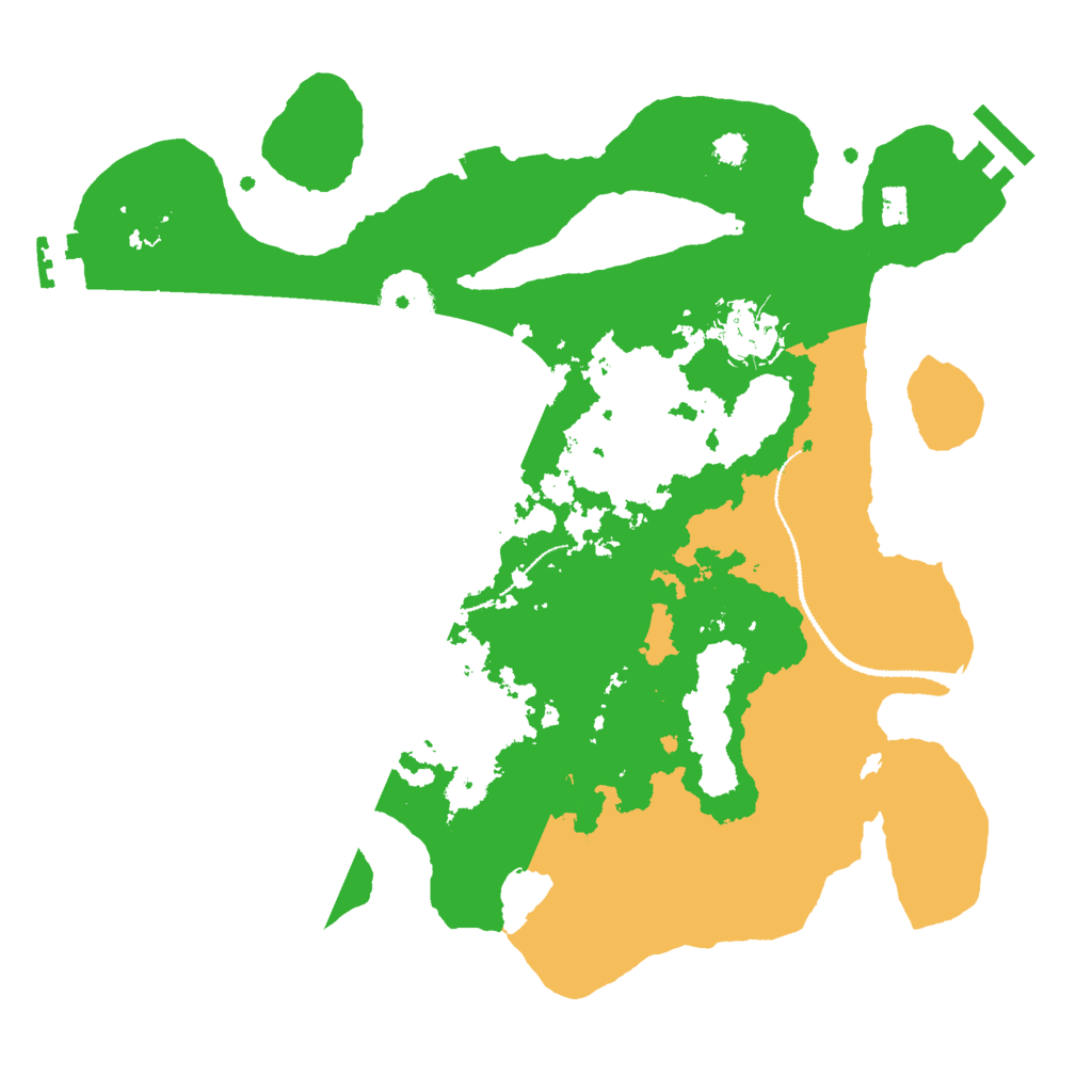 Biome Rust Map: Procedural Map, Size: 3000, Seed: 1901181122
