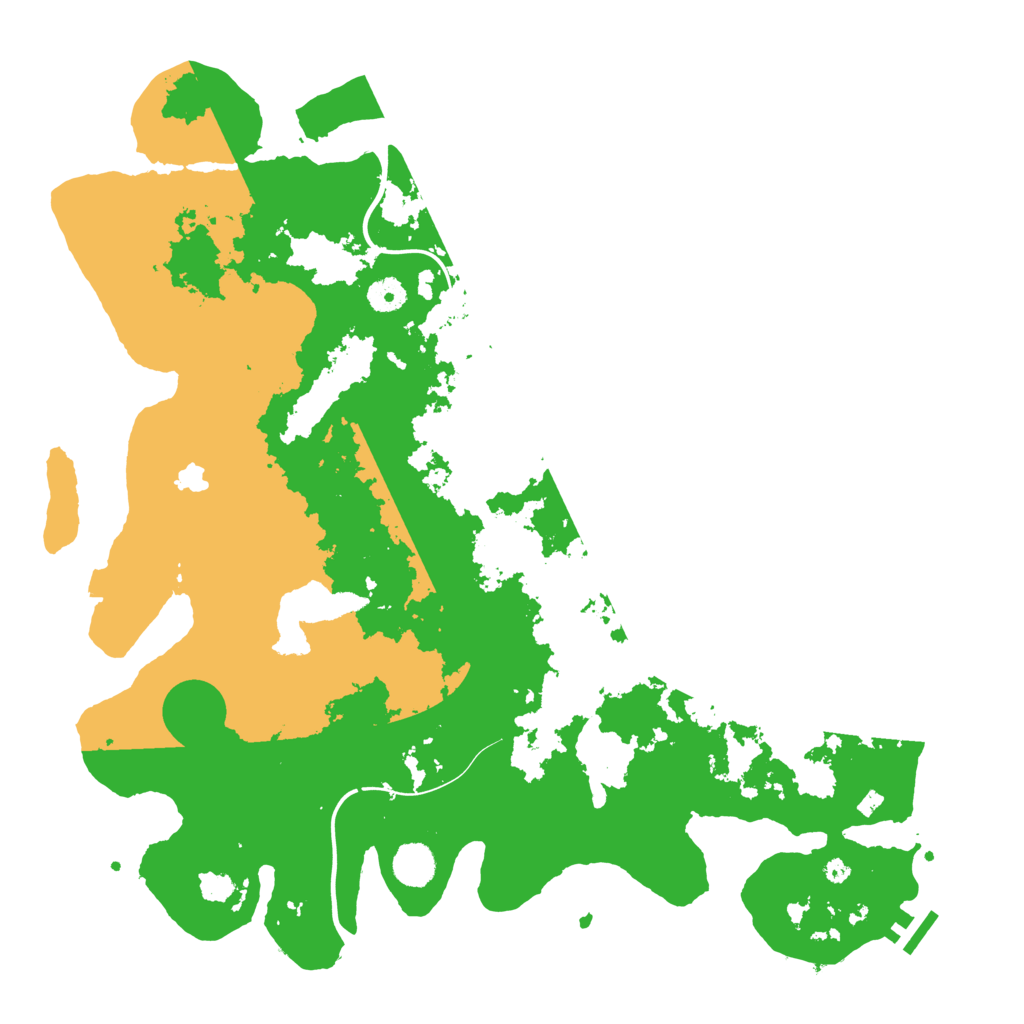 Biome Rust Map: Procedural Map, Size: 4242, Seed: 17835972