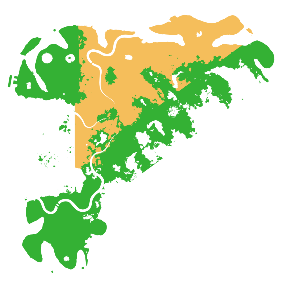 Biome Rust Map: Procedural Map, Size: 5000, Seed: 96310648