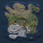 Thumbnail Rust Map: Procedural Map, Size: 2800, Seed: 284437411, 8 Monuments
