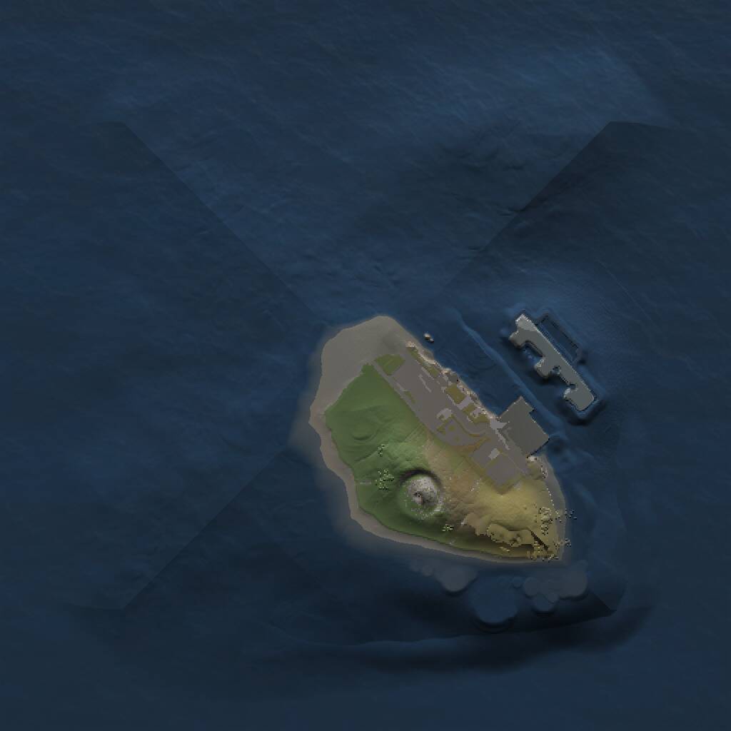 Rust Map: Procedural Map, Size: 1000, Seed: 837834847, 2 Monuments