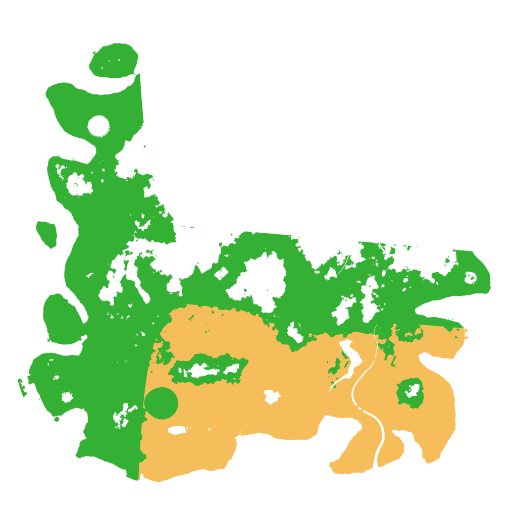 Biome Rust Map: Procedural Map, Size: 4250, Seed: 2396