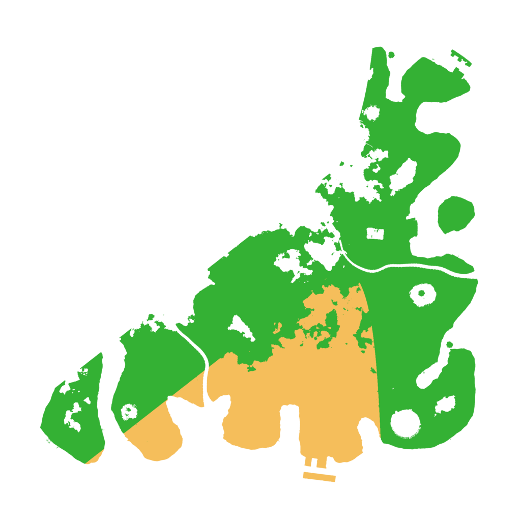 Biome Rust Map: Procedural Map, Size: 3250, Seed: 1057722173