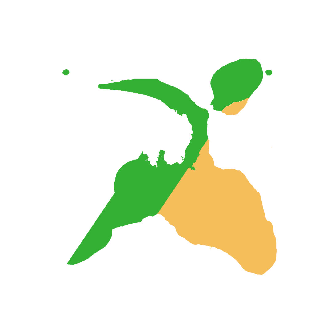 Biome Rust Map: Procedural Map, Size: 2000, Seed: 190666666