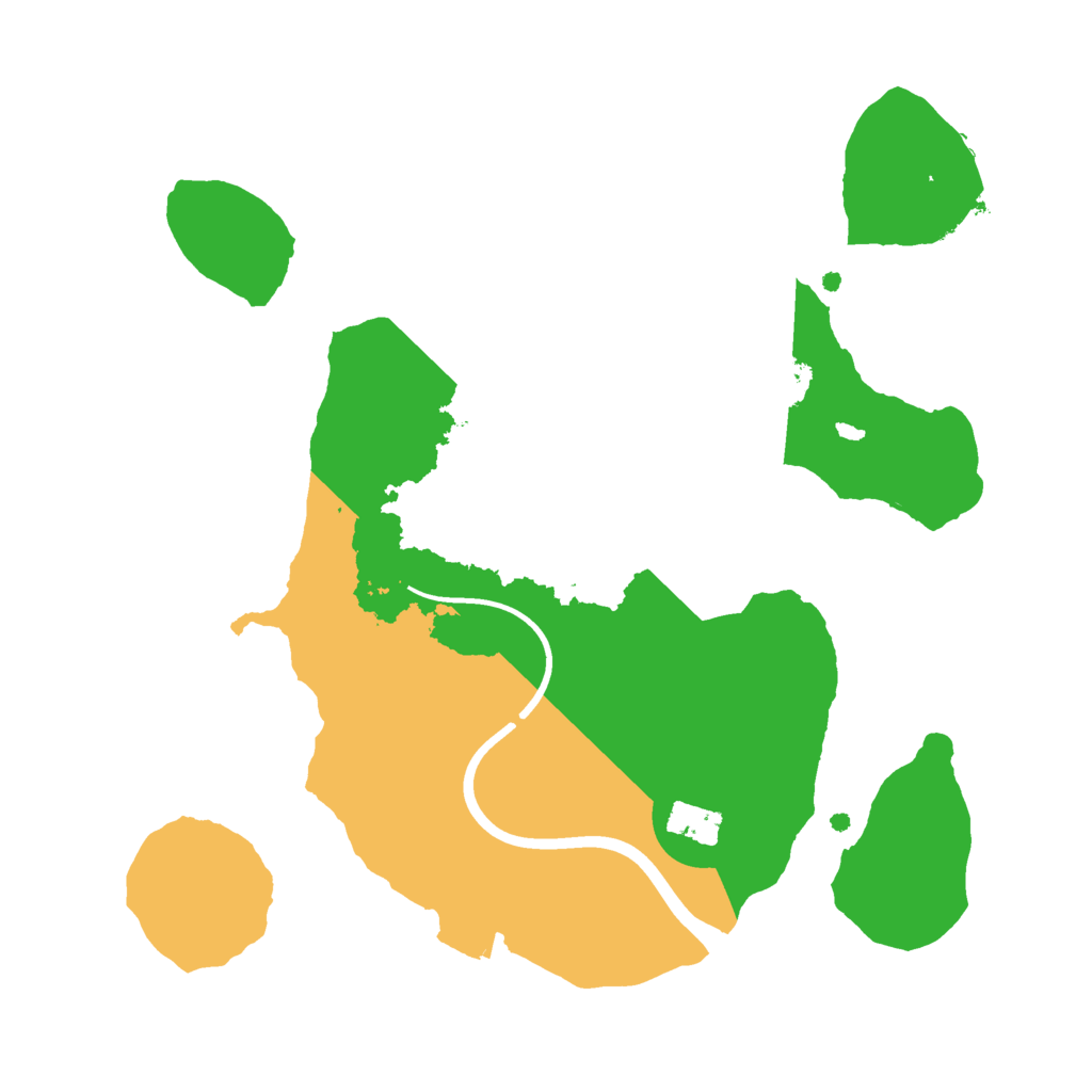 Biome Rust Map: Procedural Map, Size: 2250, Seed: 365894114