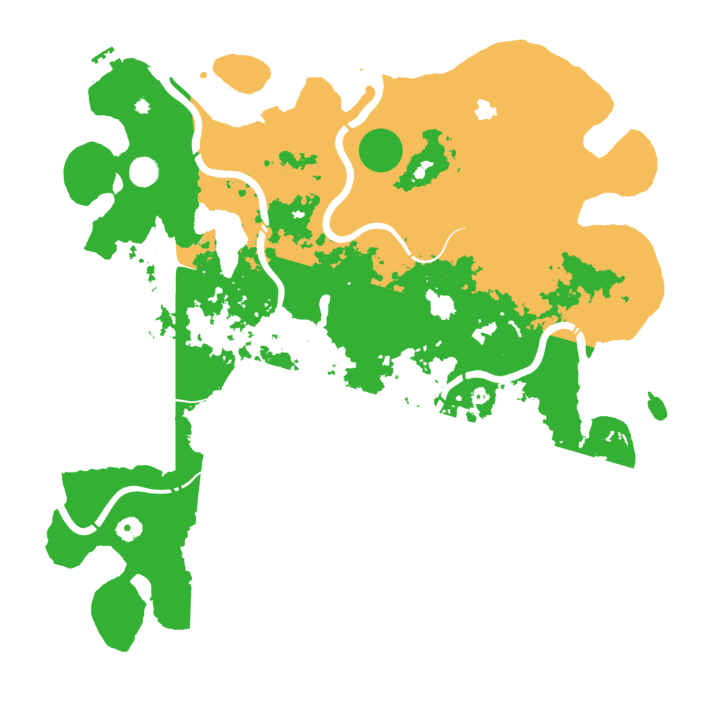 Biome Rust Map: Procedural Map, Size: 4250, Seed: 1981094614