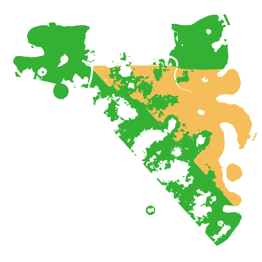 Biome Rust Map: Procedural Map, Size: 4500, Seed: 303888098